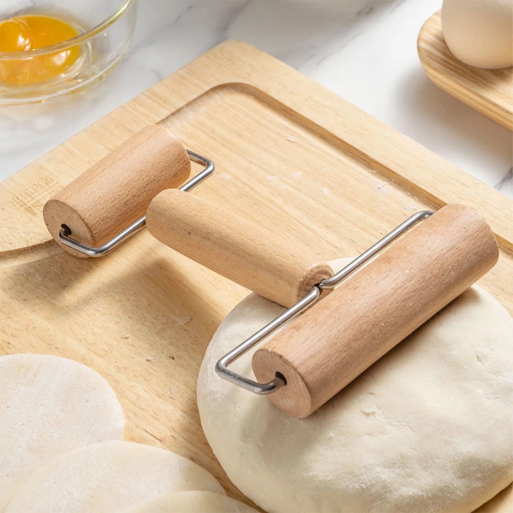 1Pc Mattarello in legno Rullo  - Kitchen Roller Baking recensione e prezzo