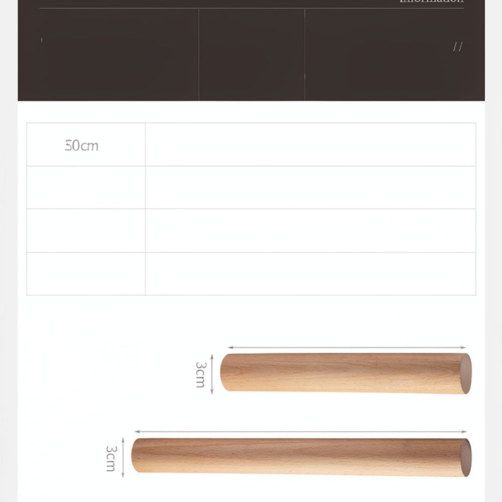 Mattarello da cucina in legno  - Kitchen Roller Baking recensione e prezzo