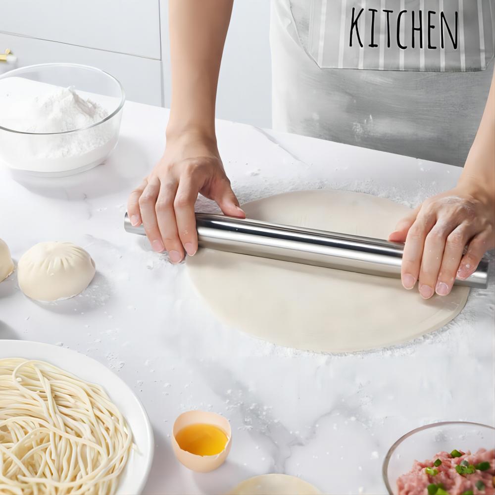 Mattarello in acciaio inossida - Kitchen Roller Baking recensione e prezzo