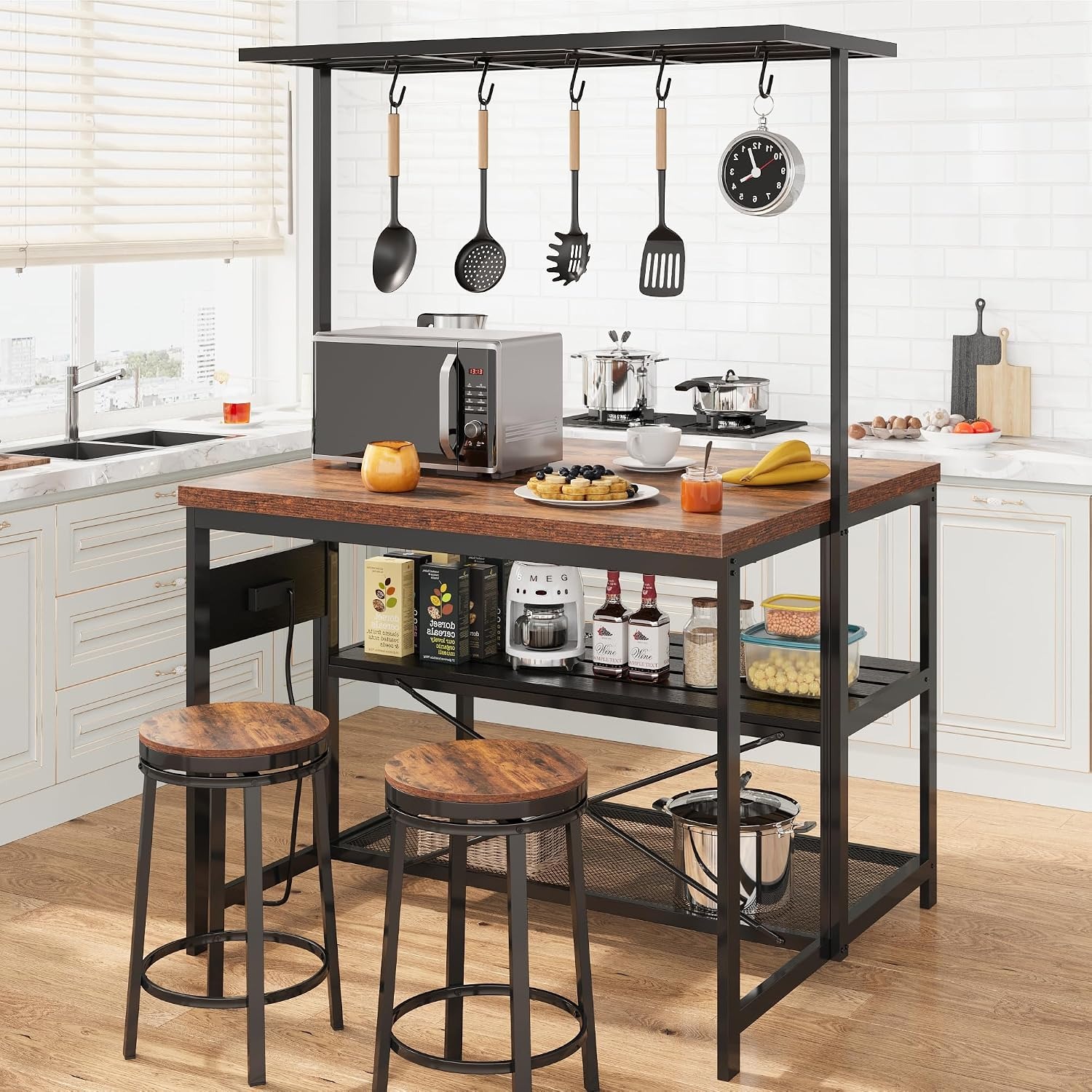 47: isola da cucina con presa  - Kitchen Baking Rack recensione e prezzo