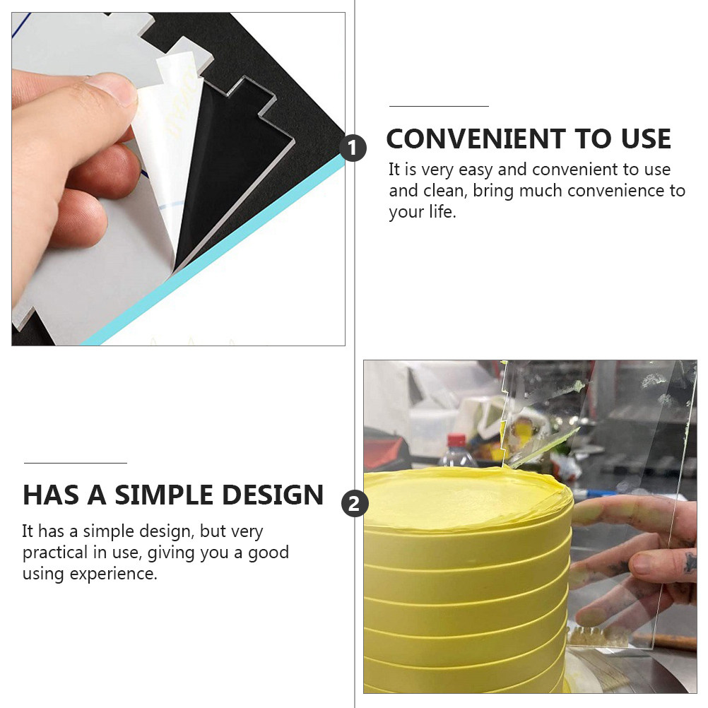 Set di 6 raschietti trasparent - Baking Kitchen Set recensione e prezzo