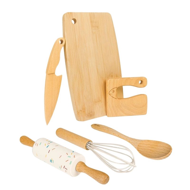 ABUG: set di coltelli in legno - Kitchen Kids Baking Set recensione e prezzo