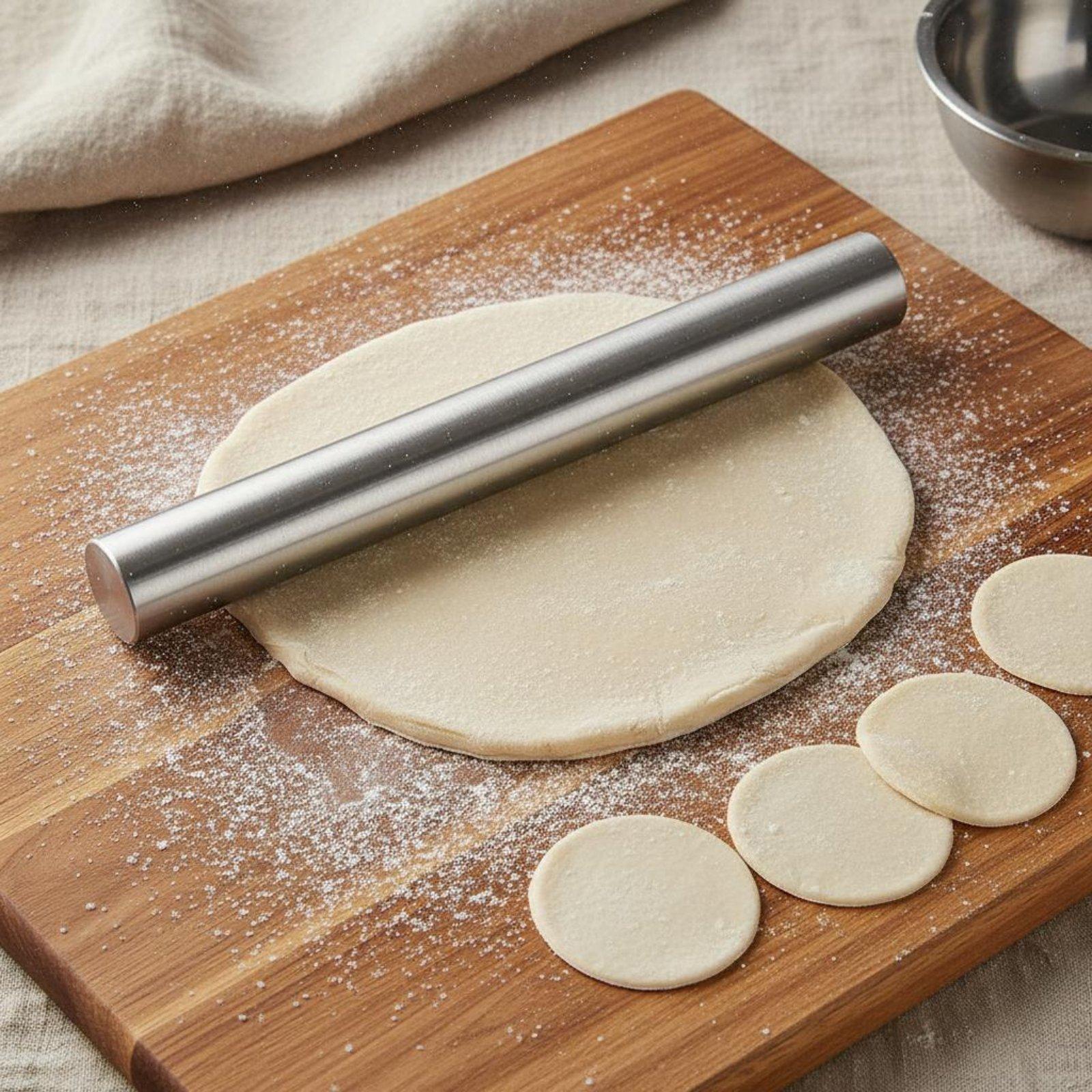 Mattarello da forno in acciaio - Kitchen Roller Baking recensione e prezzo